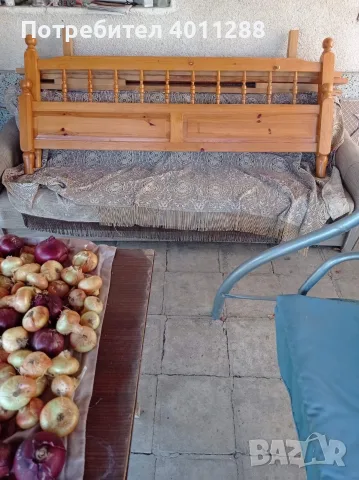 Дървена спалня с  матрак, снимка 3 - Други - 55359319