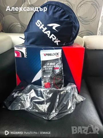 Мото каска Shark Spartan RS Carbon Skin, снимка 4 - Аксесоари и консумативи - 55479184