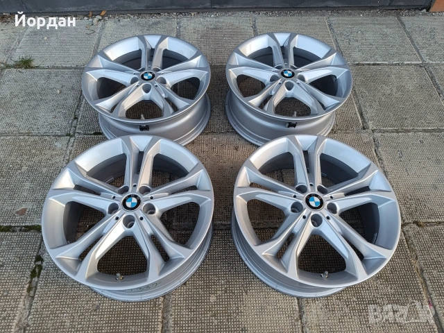 	Оригинални джанти 18 ' цола 5x112 БМВ/ BMW Х3 Х4 G01 G02 + сензори, снимка 4 - Гуми и джанти - 55102435