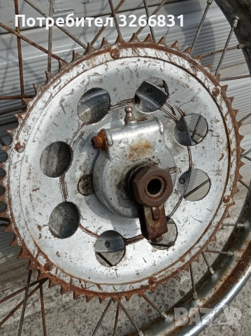 мокик ЯВА JAWA 50 модел 555 задна джанта 16"цола , снимка 3 - Части - 54238923