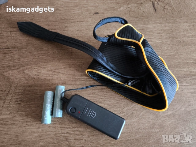 Светещи LED очила, папионки и вратовръзки за партита и рожденни дни, снимка 7 - Сватбени аксесоари - 54070234