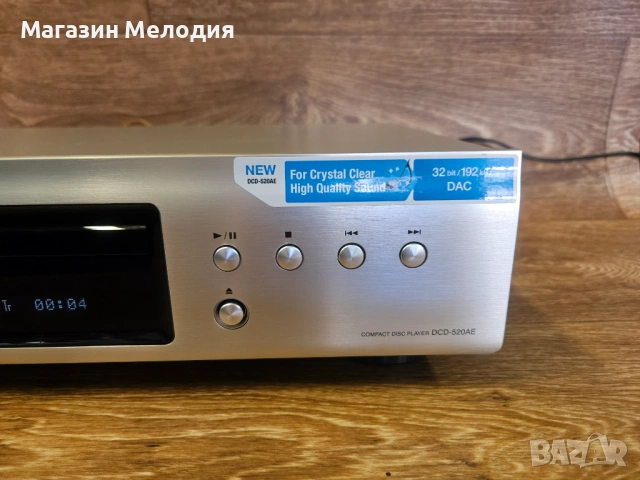 CD Player Denon DCD-520AE – High-End технологии в модерния аналогов звук, снимка 5 - Декове - 54560884