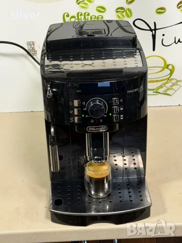 Кафемашина кафе автомат delonghi magnifica S с гаранция, снимка 3 - Кафемашини - 55371831