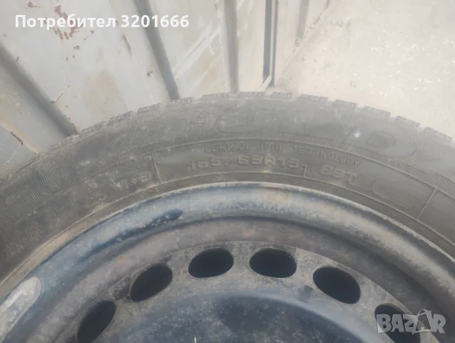 Джанти с гуми свалени от Фолсваген шаран, снимка 4 - Гуми и джанти - 55395757