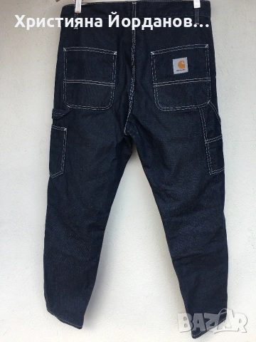 Carhartt wip дънки 31х32, като нови, снимка 7 - Дънки - 54328344