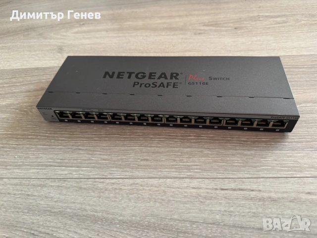 Netgear GS116Ev2 - 16-Port Gigabit Ethernet Plus Switch