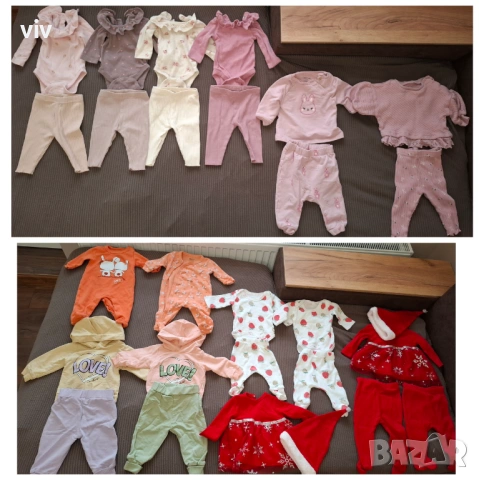 Лот дрешки за момиче 56- 62ри размер Next, Waikiki 