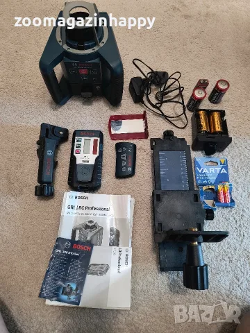 Bosch GRL 300HV Professional нивелир, снимка 2 - Измервателни инструменти - 55423966