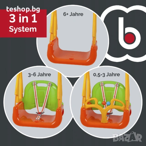 Детска люлка BabyGo Doremi 3 в 1 до 100 кг, снимка 4 - Други - 54319041