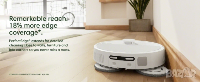 Робот прахосмукачка iRobot Roomba Plus 505 Combo с AutoWash Dock - НОВА НЕРАЗОПАКОВАНА, снимка 12 - Прахосмукачки - 54730630