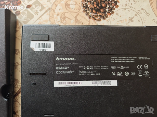 Dock станции Lenovo Thinkpad x200/seria 3 ultra base