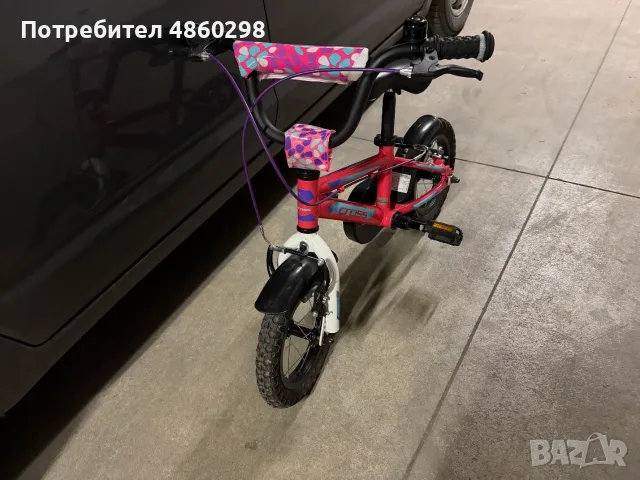 Детски велосипед с помощни колела, снимка 3 - Велосипеди - 55593762