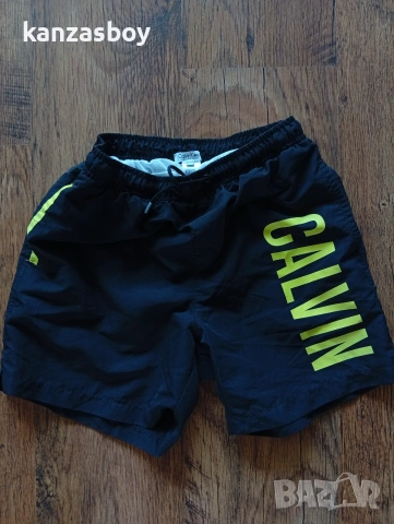 CALVIN KLEIN  boys swim shorts - юношески къси панталони / бански, снимка 3 - Детски къси панталони - 55066159