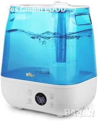 Овлажнител Bear 6L тих с таймер и аромат