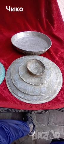 2бр медни съдове със захлупци, снимка 10 - Антикварни и старинни предмети - 54600541