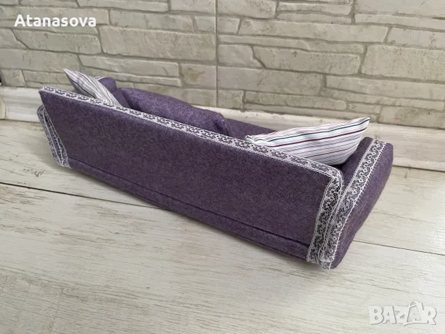 Мини диван за кукла Барби, обзавеждане за кукли, снимка 14 - Кукли - 44238356