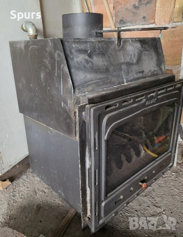 Комплект камина за вграждане PRITY AC W20 с водна риза + Wilo помпа + UPS + димоотводни тръби, снимка 10 - Камини - 55158865