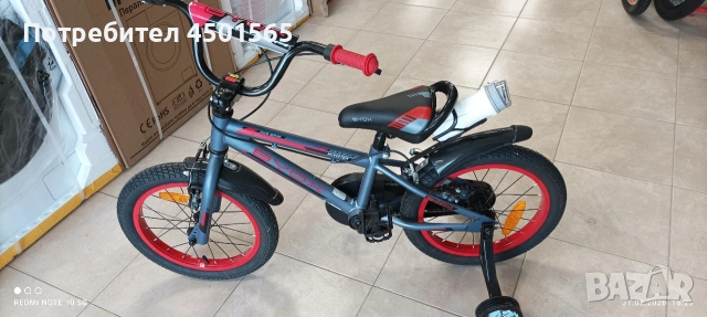 Детски велосипед 16 цола Номер 24. Биокс ., снимка 3 - Велосипеди - 54042196