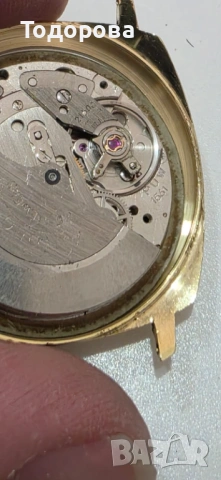 Швейцарски автоматичен мъжки златен часовник 25 рубина,злато 585, снимка 10 - Мъжки - 54237849
