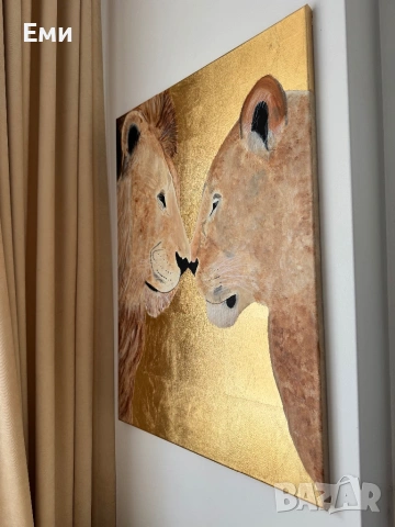 Картина на платно 70х50, снимка 4 - Картини - 54363417