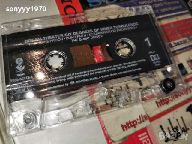 DREAM THEATER-ORIGINAL TAPE 1905261840H2E6R, снимка 4 - Аудио касети - 54608668
