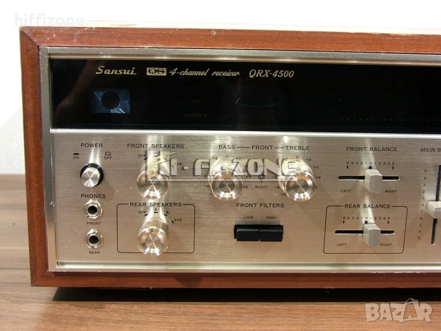 Ресивър  Sansui qrx-4500, снимка 4 - Ресийвъри, усилватели, смесителни пултове - 54712068