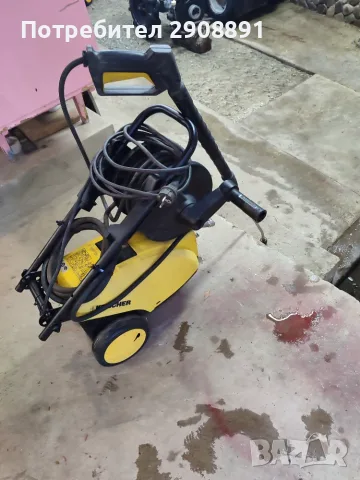 Водоструйка karcher hd 655, снимка 2 - Градинска техника - 55316164