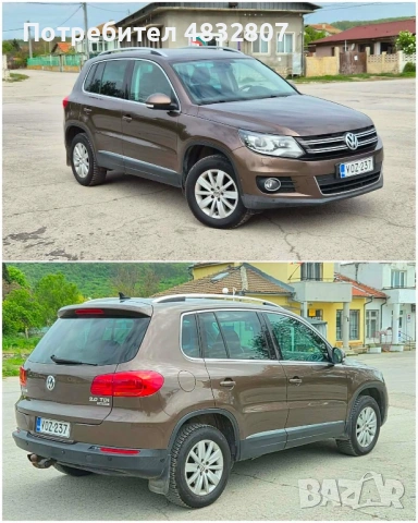 VW Tiguan 2013 2.0TDI DSG, снимка 2 - Автомобили и джипове - 54610257