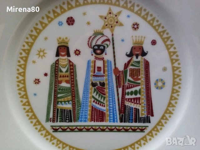 Лимитирана коледна чиния, снимка 2 - Антикварни и старинни предмети - 54390371