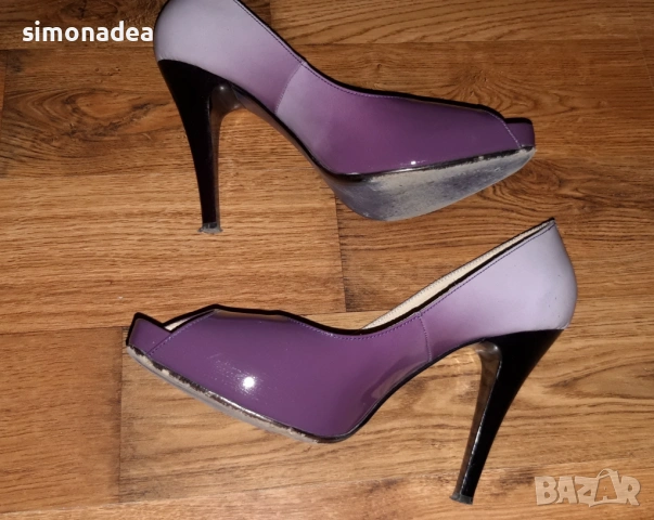 Естествен лак  GiAnni 37 номер, снимка 2 - Дамски ежедневни обувки - 54242392