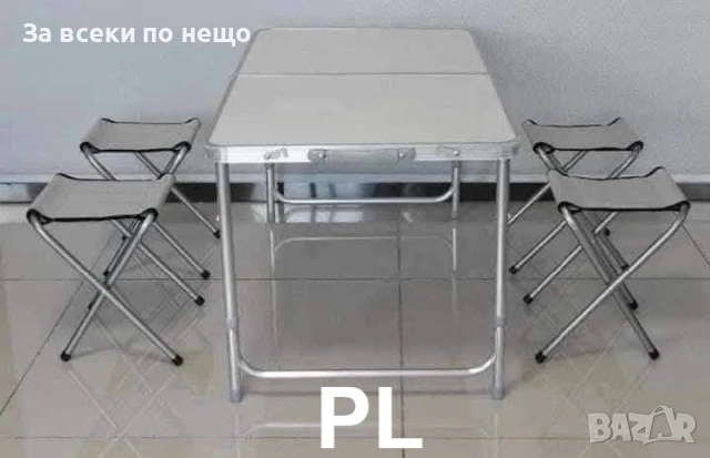 Сгъваема къмпинг маса с 4ри стола Код P2231, снимка 3 - Къмпинг мебели - 54232729