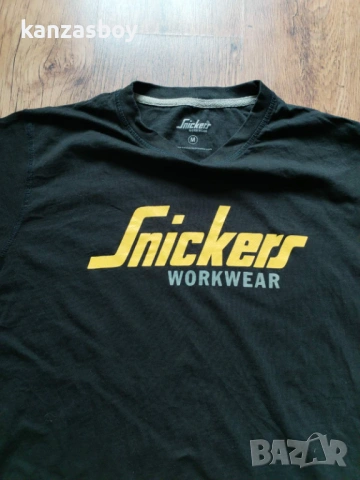 snickers workwear - мъжка работна тениска M, снимка 2 - Тениски - 54491983