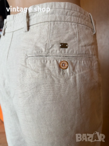 Къси мъжки панталони естествени материи (лен и памук), снимка 6 - Къси панталони - 54148439