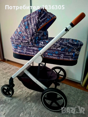 Бебешка количка Cybex Balios S FE VALUES FOR LIFE Trust blue