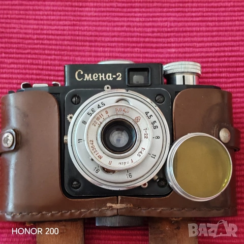 Стар фотоапарат Смена 2, СССР. , снимка 3 - Фотоапарати - 55216463