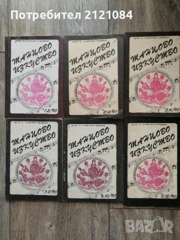 Танцово изкуство : Бр. 1-12 / 1990г. 