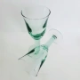 Две чаши изработени рециклирано стъкло., снимка 2