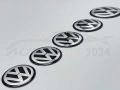 VW Стикери за капачки на джанти Passat Golf Touareg Bora, снимка 3
