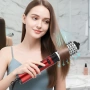 Професионална електрическа четка 3-в-1 за изправяне, къдрене и сушене, 1200W, автоматично въртене, снимка 7