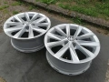 оригинални джанти 17" 5х112 VW 2 броя , снимка 3