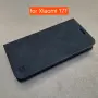Xiaomi 17T калъф страничен с прегради тъмно син, снимка 3