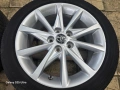 Лети джанти 17ки 5х114.3 Toyota + летни гуми 215/50/17 Toyo, снимка 6