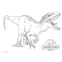 Рисувателен блок Jurassic World A4 със спирала, шаблони, линия и стикери – 40 страници, снимка 4