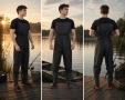 Риболовен водоустойчив гащеризон с ботуши „Fishing Chest Waders“ – PVC и найлон, снимка 1