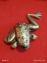 Винтидж сребърна брошка ЖАБА 🐸 Авторско ретро Арт бижу 19801, снимка 7