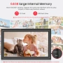 Огромна 15.6" Дигитална Wi-Fi Рамка Frameo BIGASUO – 64GB, Full HD, Смарт приложение Frameo , снимка 3