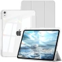 Нов Тънък калъф за iPad Air 10.9/11, прозрачен гръб с магнитно заспиване, кейс таблет Айпад, снимка 1