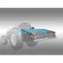 Транспортен кош за трактор с механично изсипване GRAECUS KM100, снимка 2