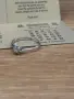 Пръстен 9К бяло злато 375 с 7 естествени брилянта 0.10 ct, 1.93 г,, снимка 4