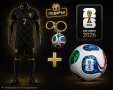 FIFA RONALDO PROMO Два екипа Черен и Оранжев Роналдо + Подарък Топка Ново, снимка 2